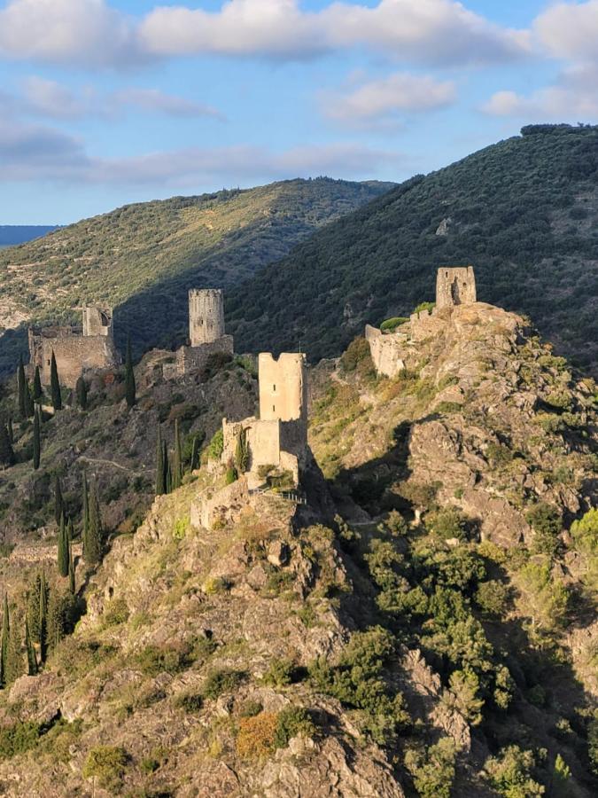 3 Star Surdespine Historic 4 Chateaux Lastours Air Conditioned Exteriér fotografie