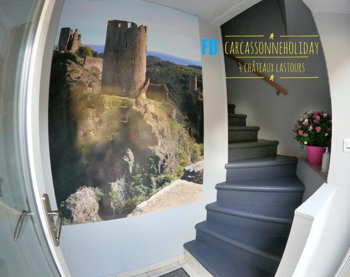 3 Star Surdespine Historic 4 Chateaux Lastours Air Conditioned Exteriér fotografie
