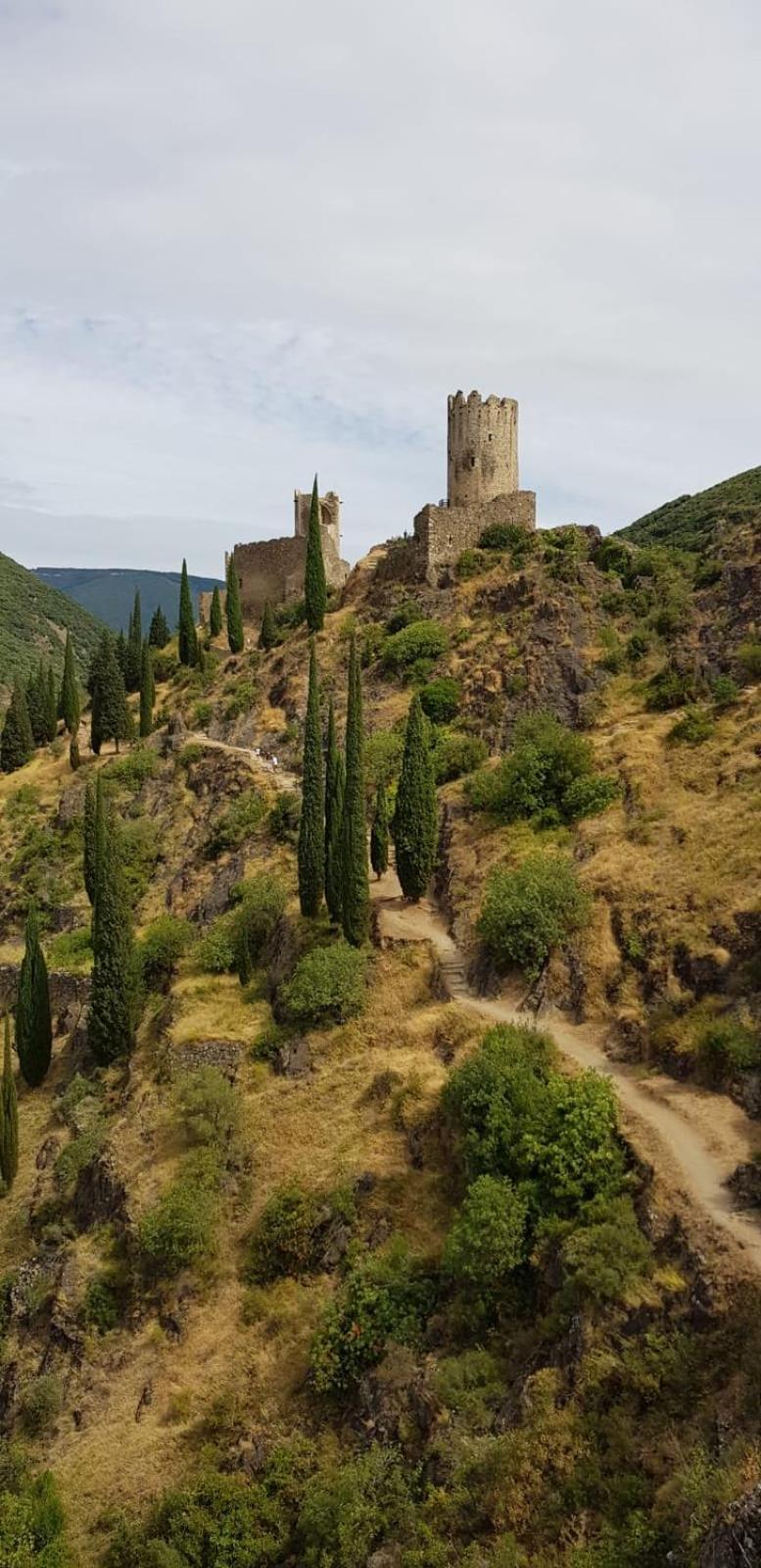 3 Star Surdespine Historic 4 Chateaux Lastours Air Conditioned Exteriér fotografie